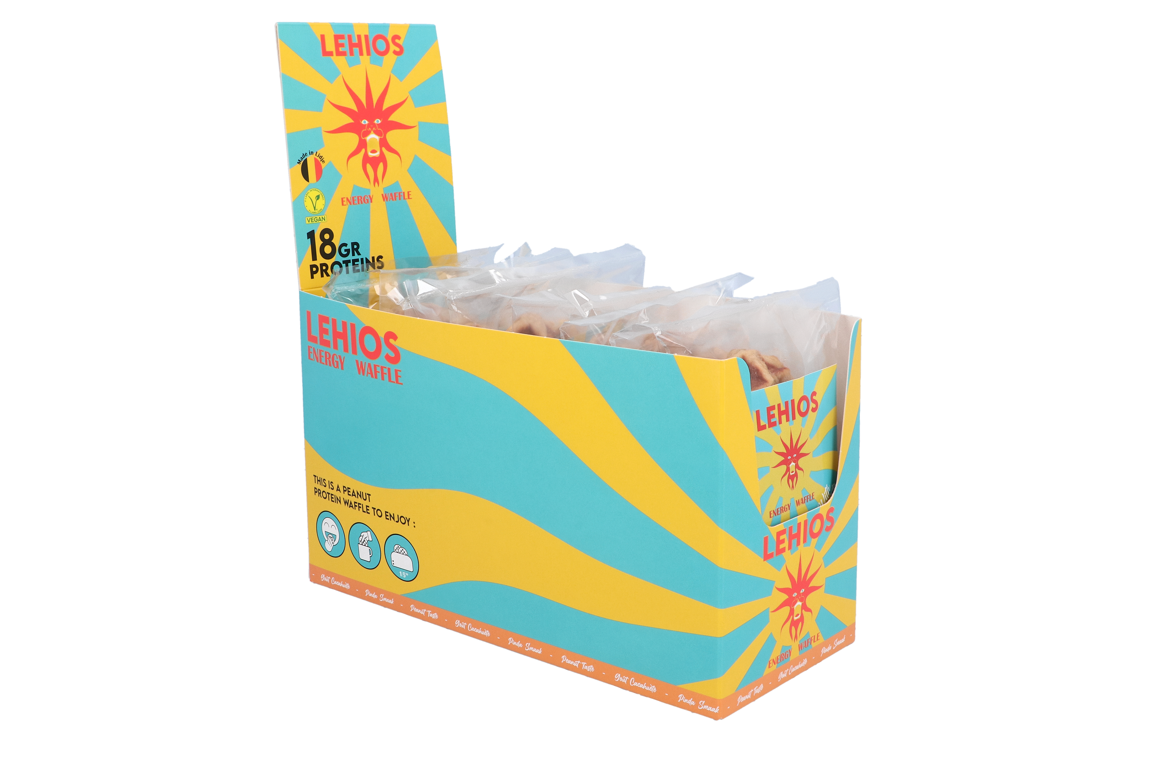 Gaufres Protéinées (8 pièces): Peanut Dream