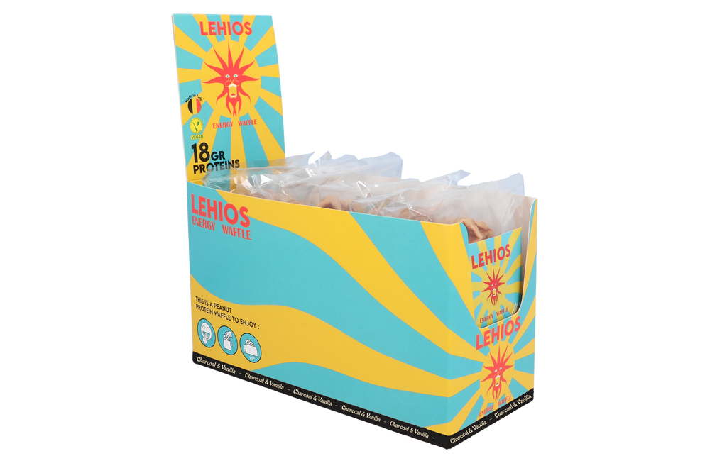 Gaufres Protéinées (8 pièces): Sesame & Vanilla