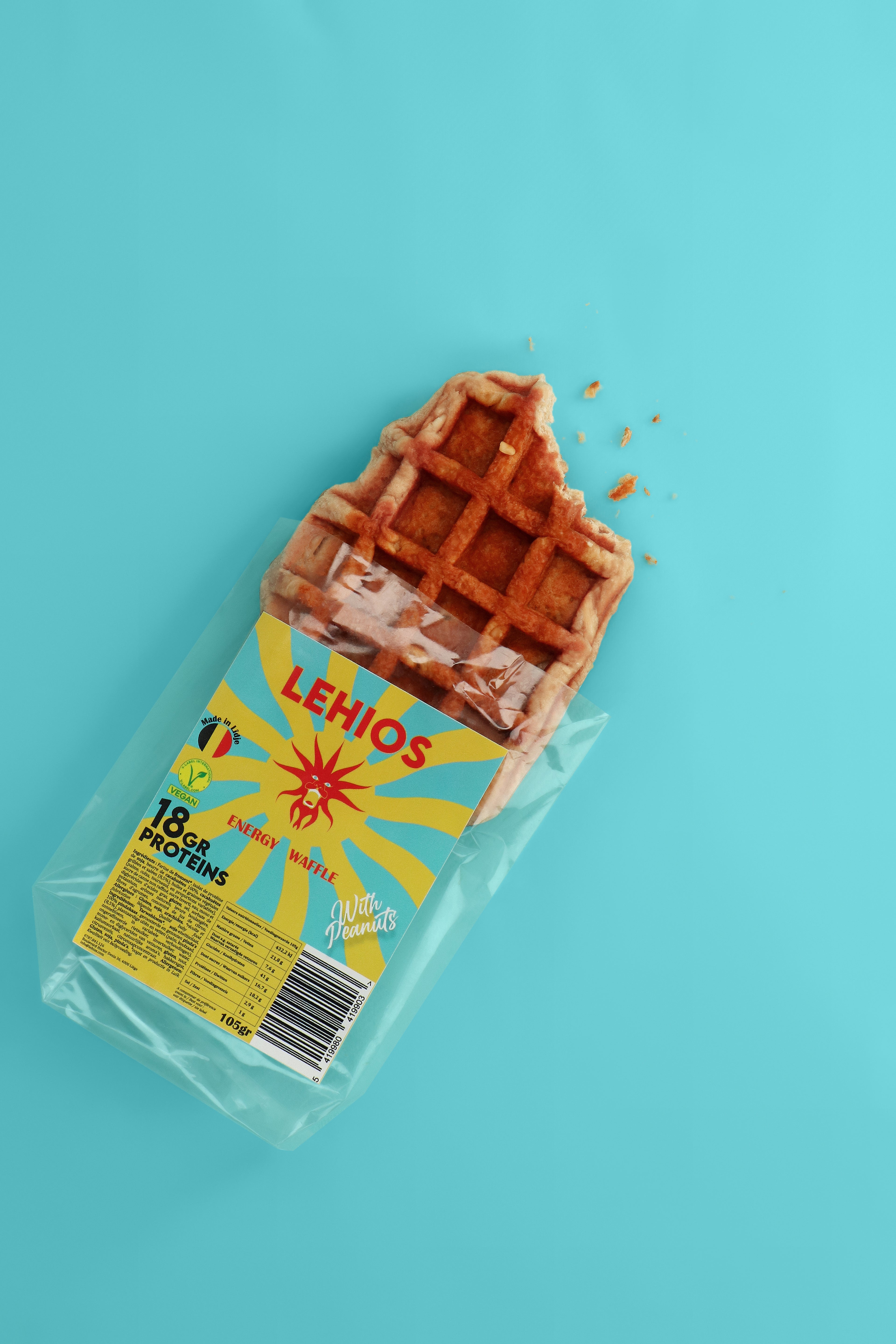 Gaufres Protéinées (8 pièces): Peanut Dream