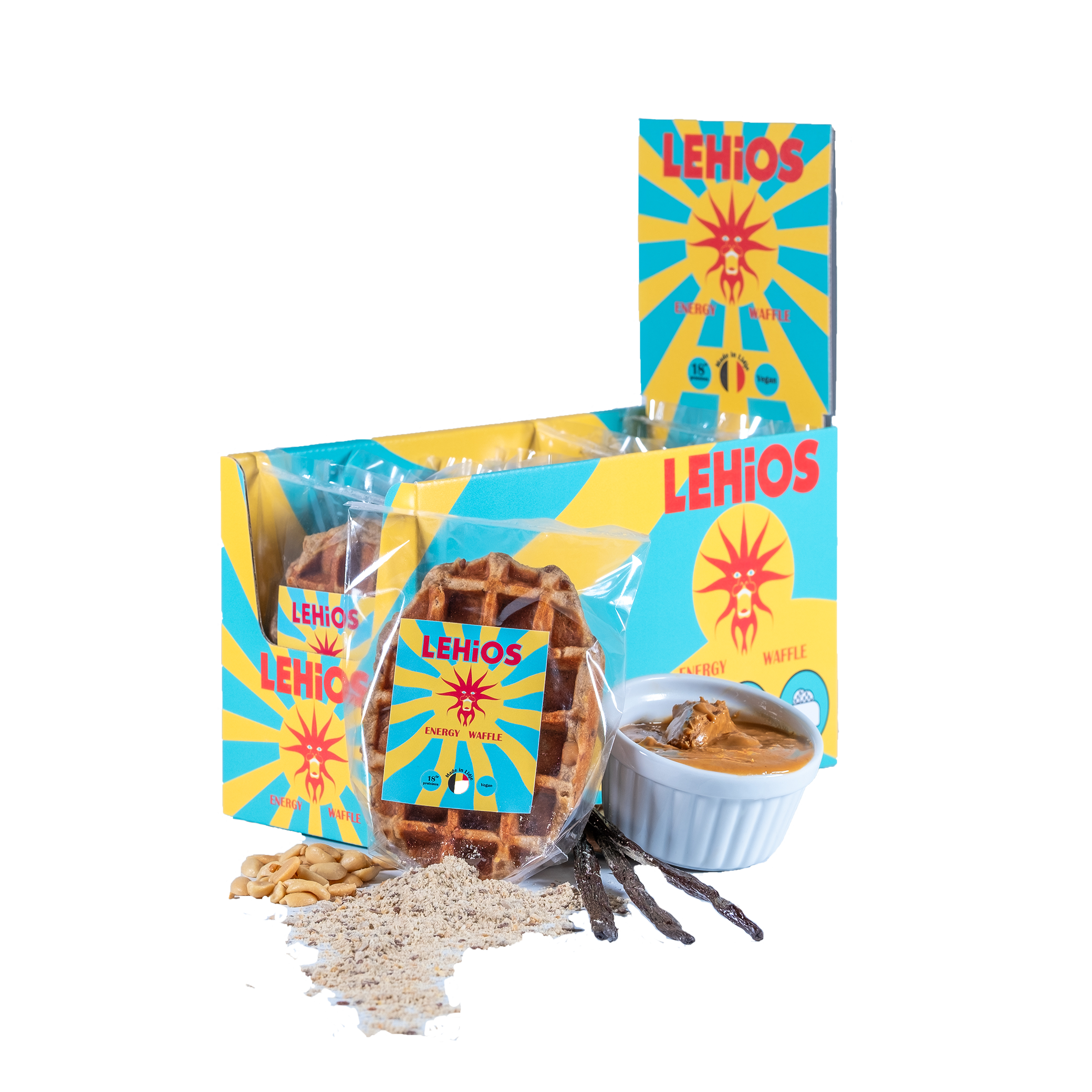 Gaufres Protéinées (8 pièces): Peanut Dream