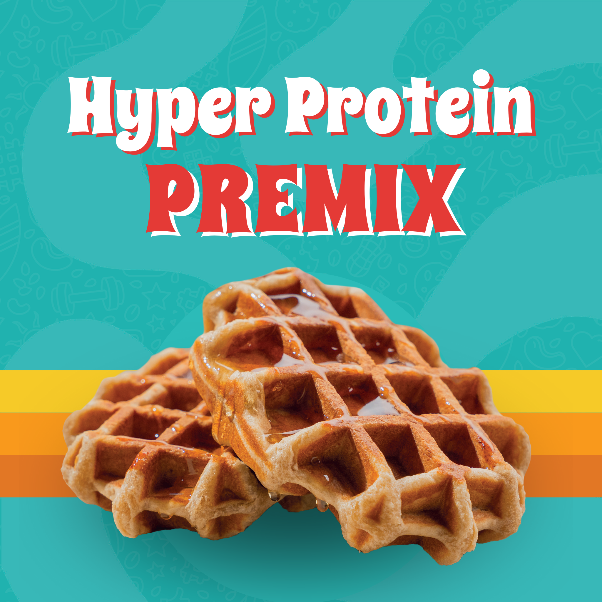 Hyper Protein Premix (660g) - Gaufres