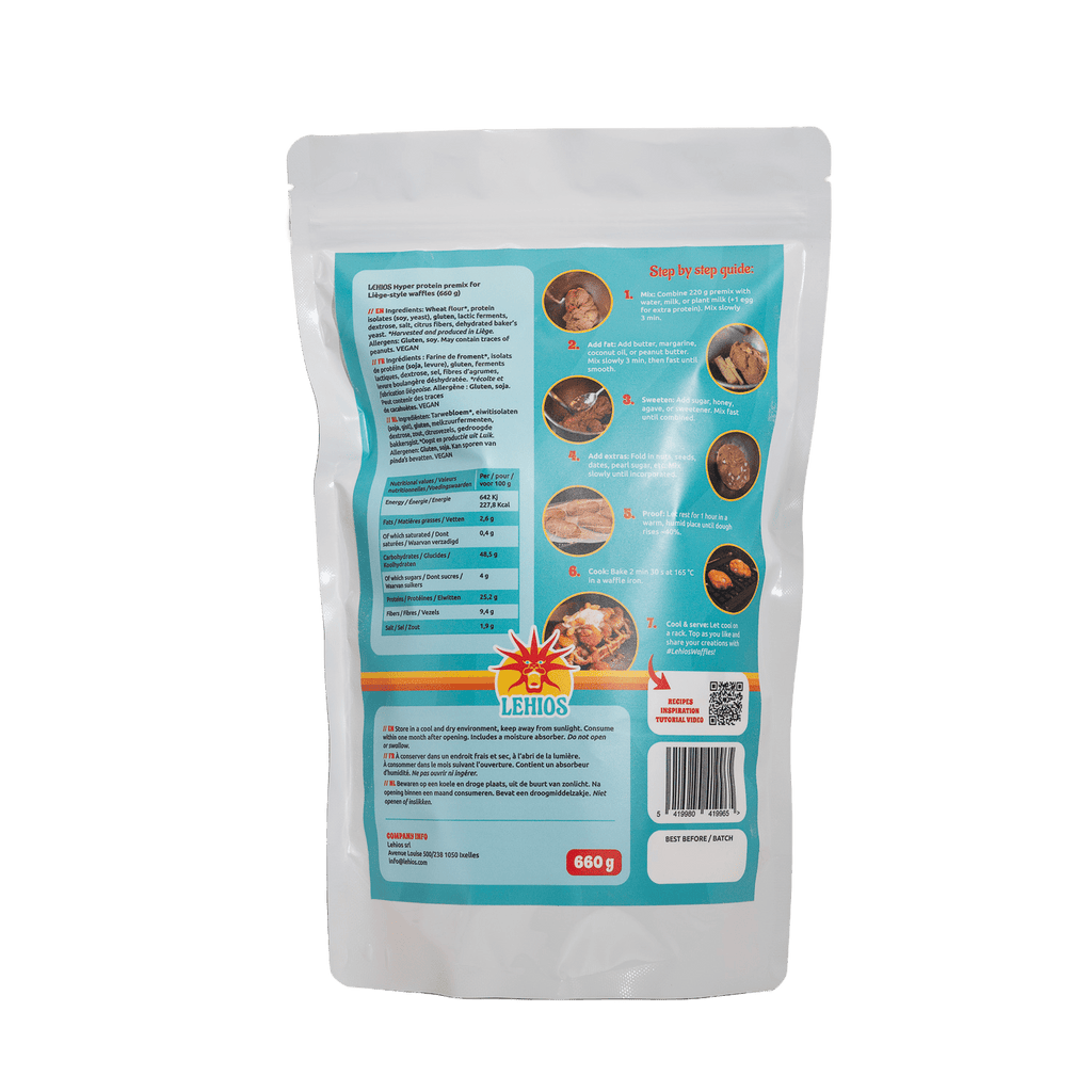 Hyper Protein Premix (660g) - Gaufres
